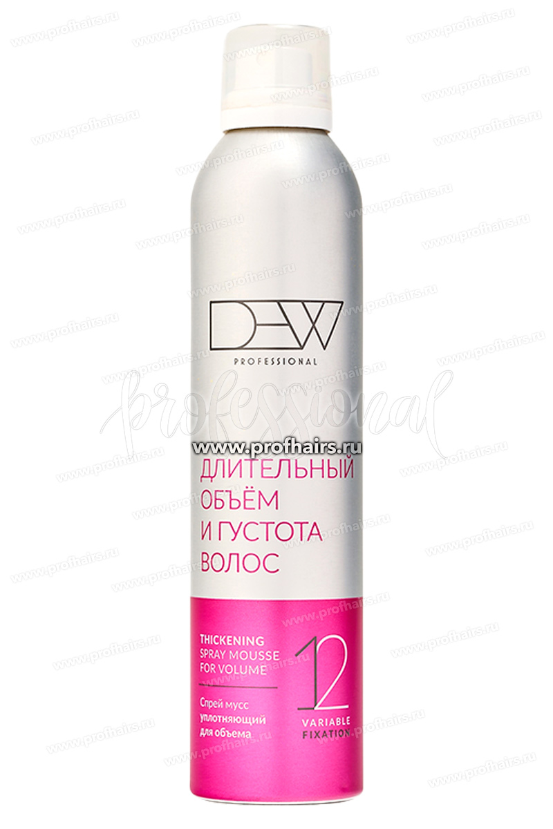 THICKENING SPRAY MOUSSE FOR VOLUME Спрей-мусс уплотняющий для объема  300 мл.
