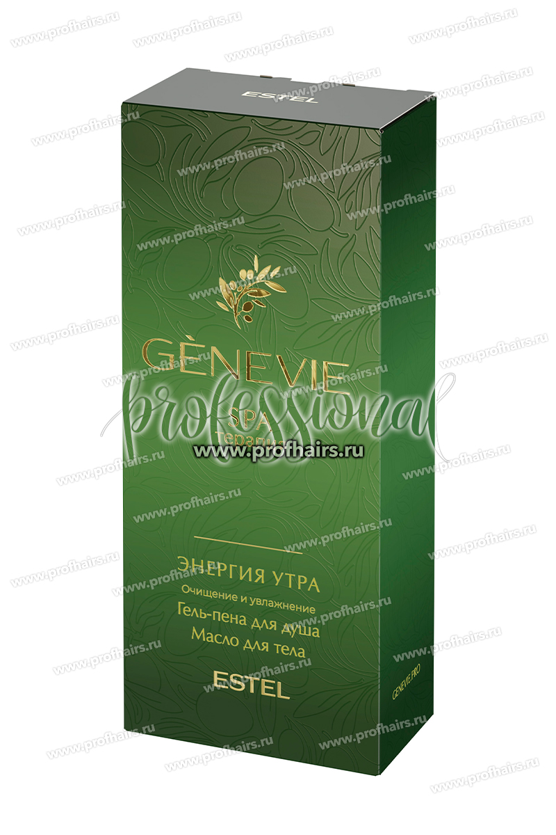 Genevie Spa терапия Набор "Энергия утра": Гель-пена для душа 250 мл.+Масло для тела 100 мл.