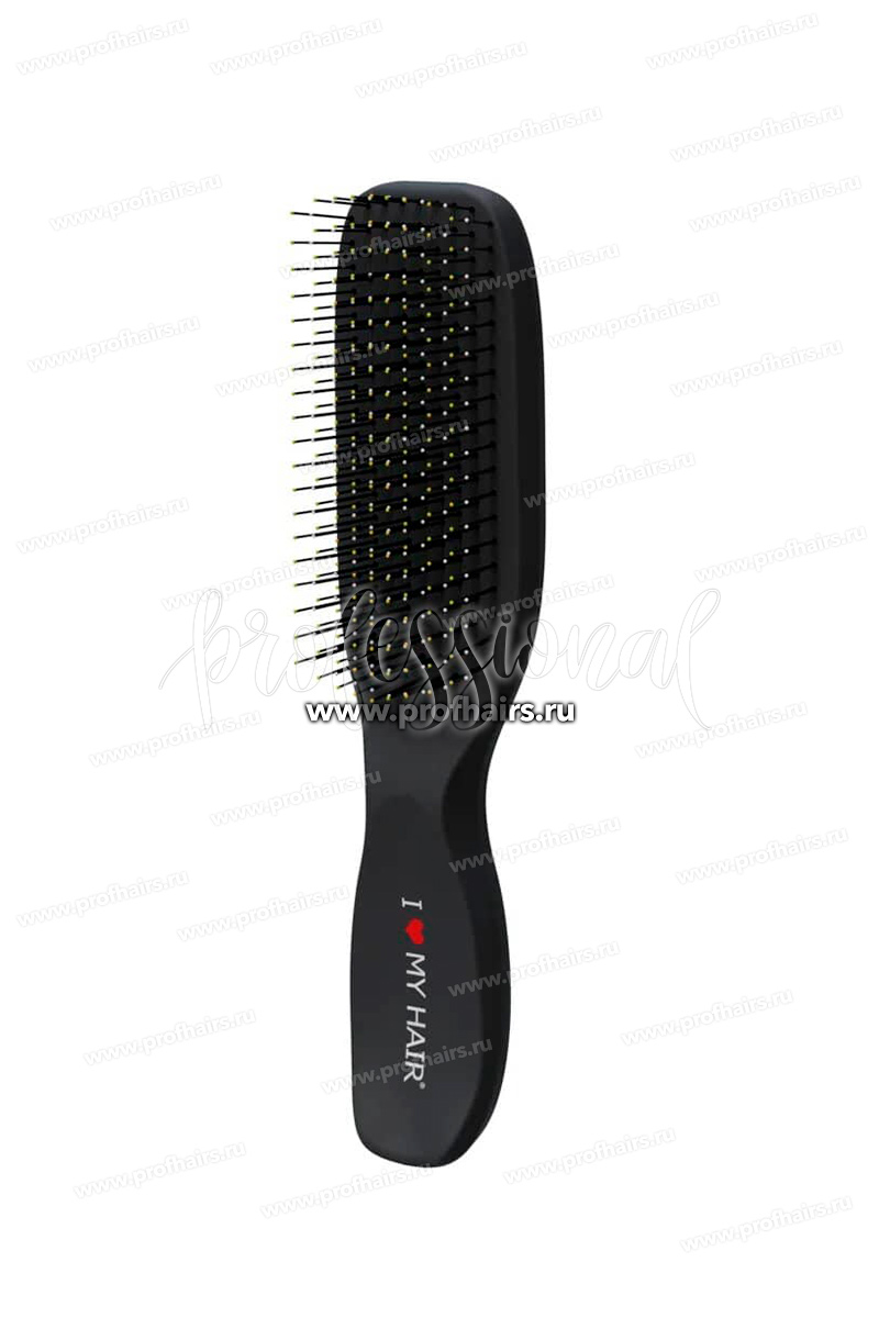I LOVE MY HAIR Spider Classic Soft 1503S Щетка для расчесывания волос Черная матовая размер S
