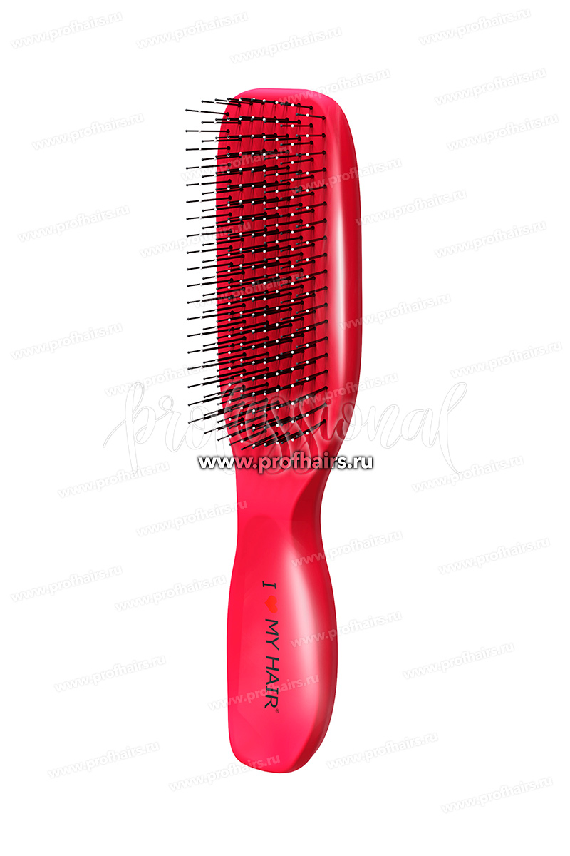 I LOVE MY HAIR Spider Classic 1501 Щетка для расчесывания волос Маджента глянцевая Размер М
