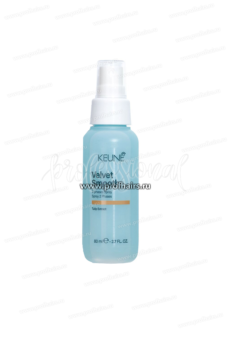 Keune Care Velvet Smooth Двухфазный Кондиционер-спрей Бархатная гладкость 80 мл.