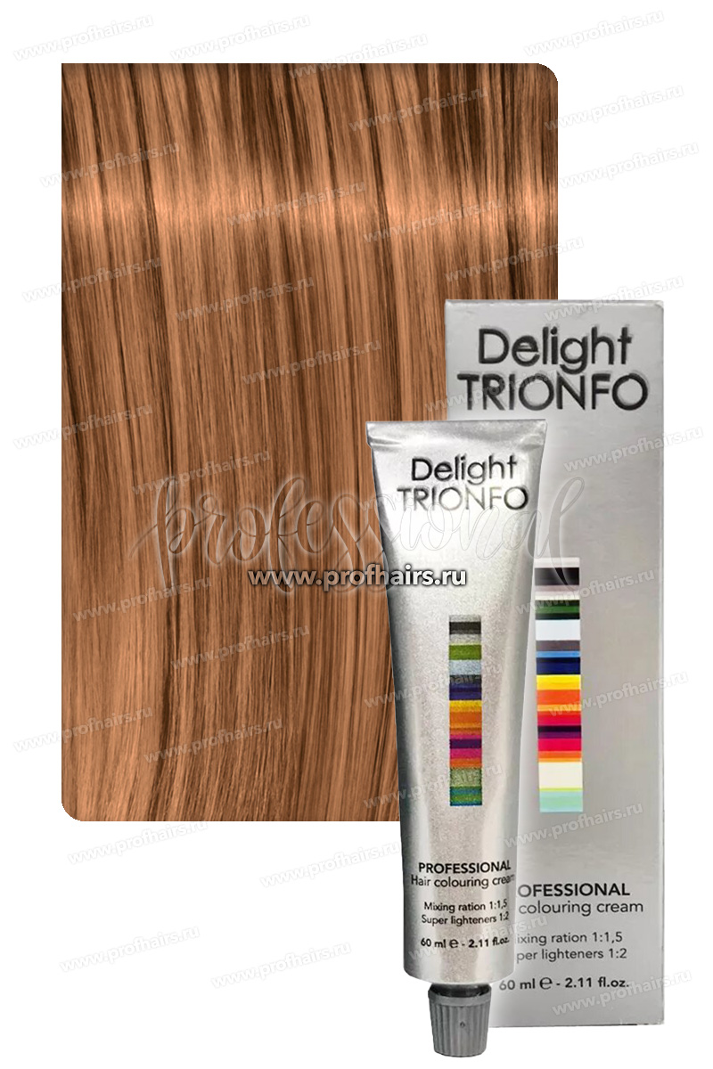 Constant Delight Trionfo Стойкая крем-краска для волос 8-7 Светло-русый медный 60 мл.
