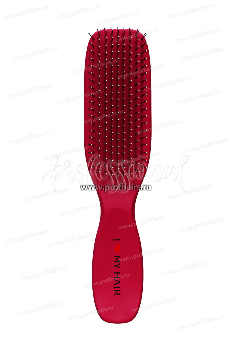 I LOVE MY HAIR Spider Classic Soft 1503S Щетка для расчесывания волос Маджента матовая размер M