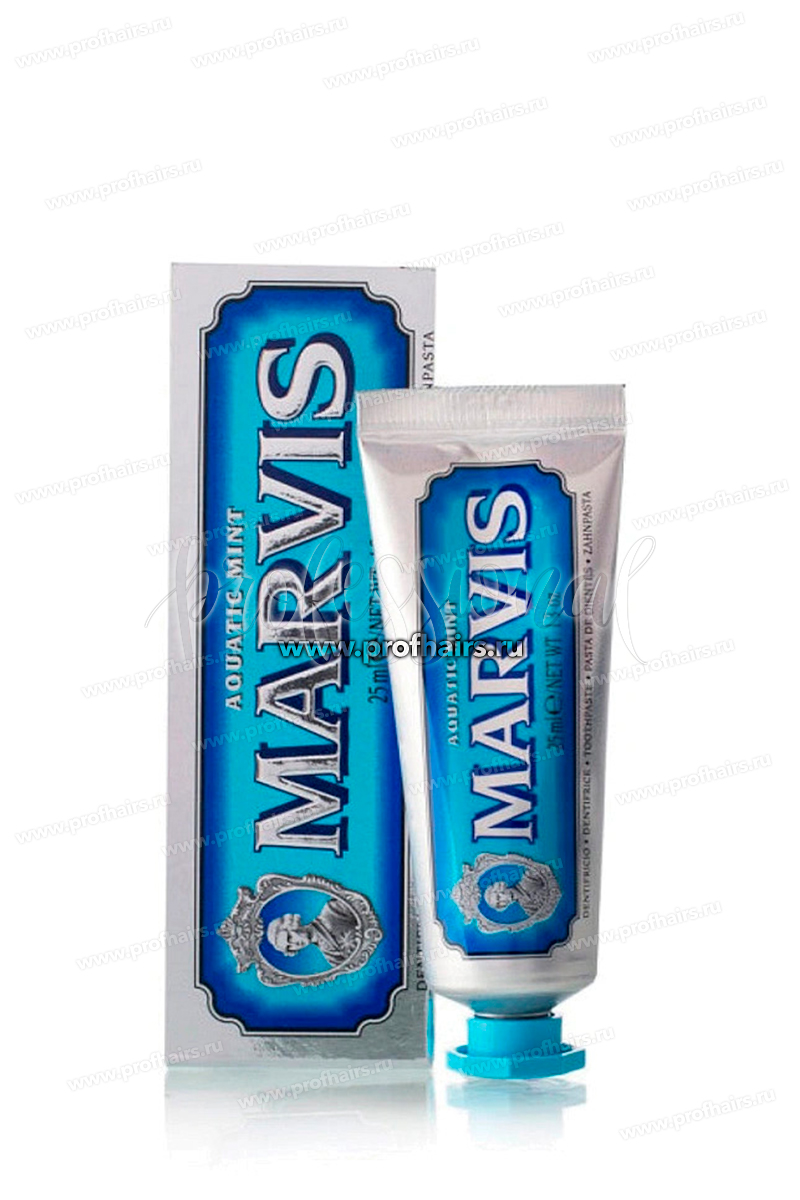 Marvis Зубная паста Aquatic Mint Свежая мята 25 мл.