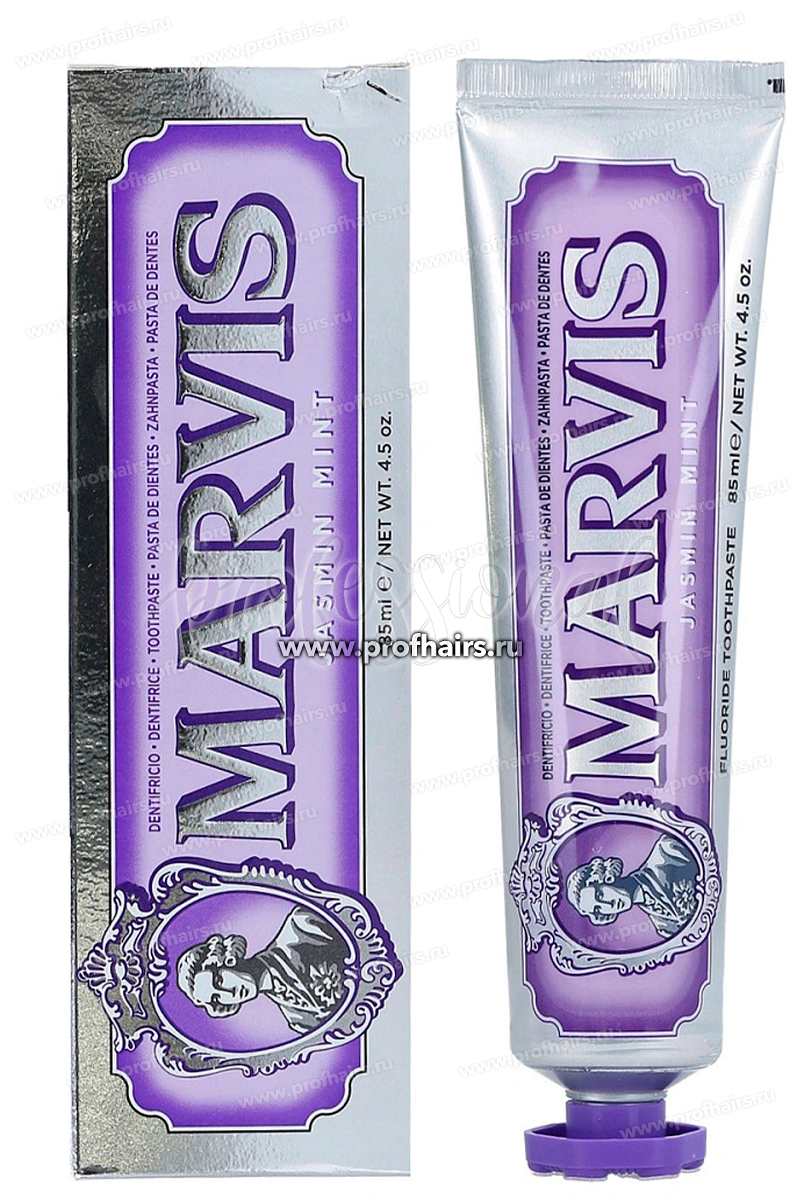 Marvis Зубная паста Jasmin mint Мята и жасмин 85 мл.