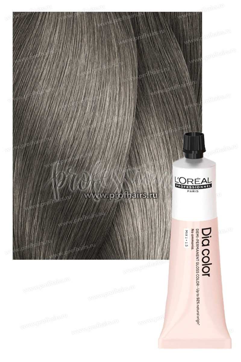 L'Oreal Dia Color Краситель-блеск демиперманентный 8.1 Светлый блондин пепельный 60 мл.