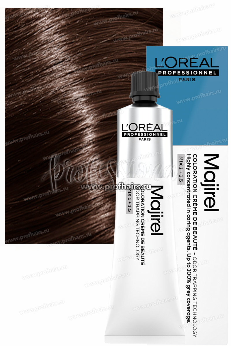 L'Oreal Majirel 5.12 Светлый шатен пепельно-перламутровый 60 мл.