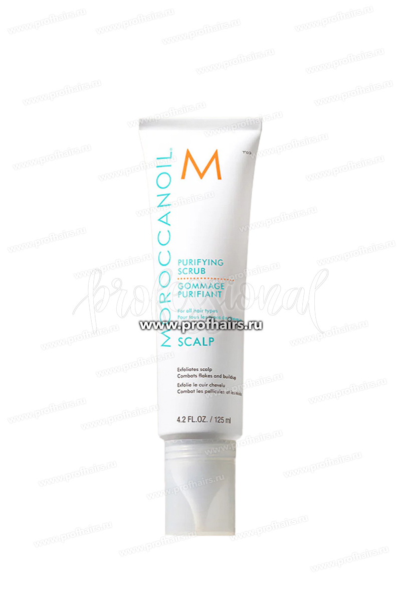 MoroccanOil Purifying Pre-Wash Scalp Scrub Очищающий скраб для кожи головы 125 мл.