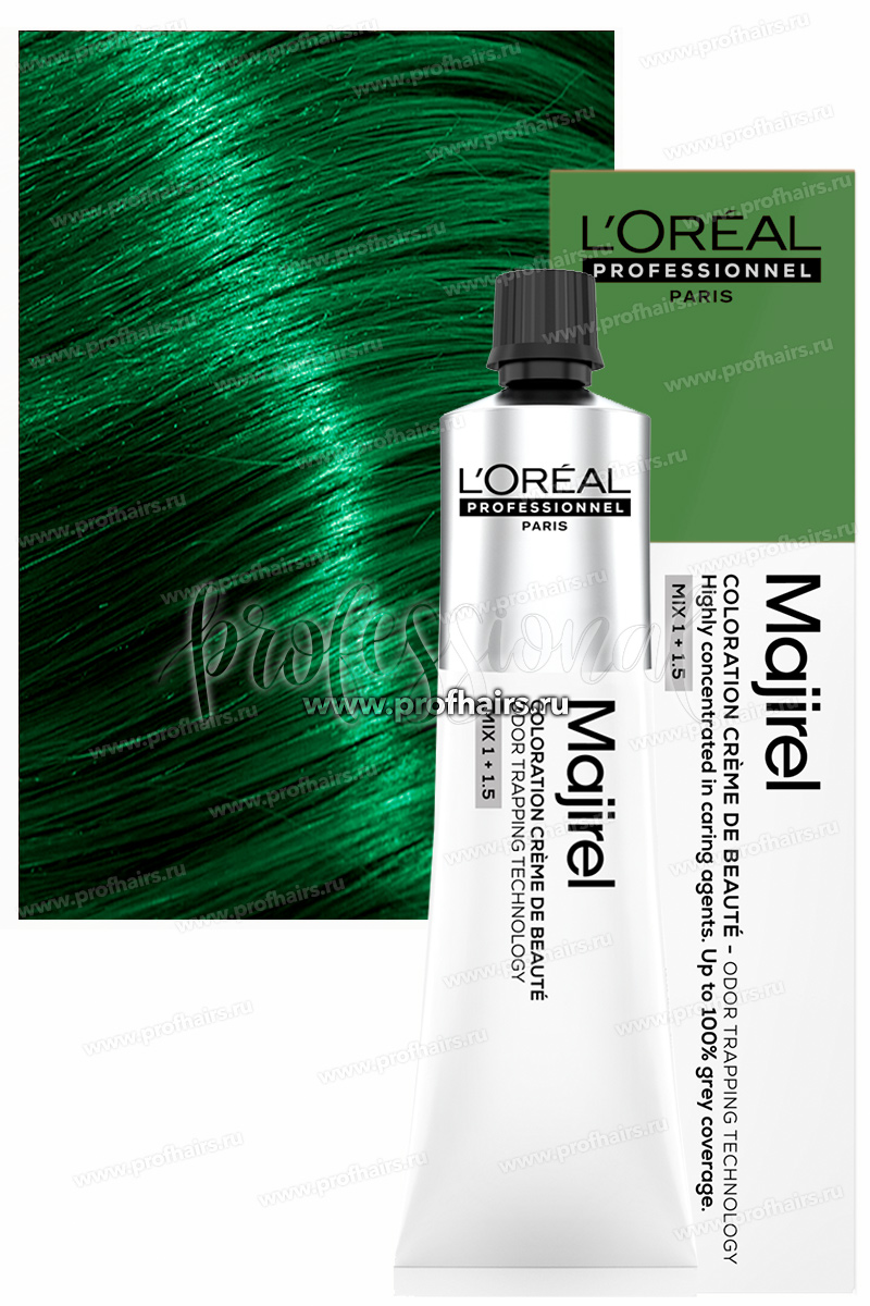 L'Oreal Majirel Booster Мажирель бустер Зеленый 60 мл.