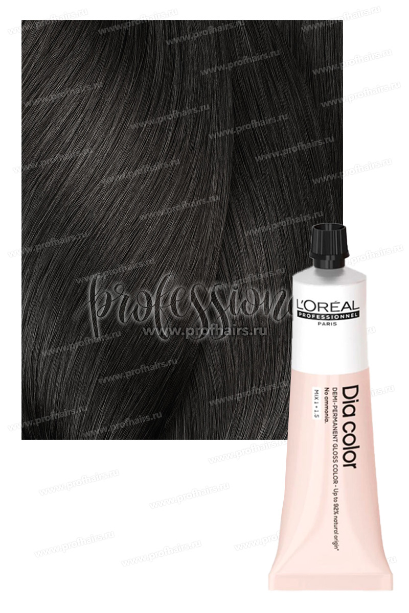 L'Oreal Dia Color Краситель-блеск демиперманентный 5.1 Светлый шатен пепельный 60 мл.