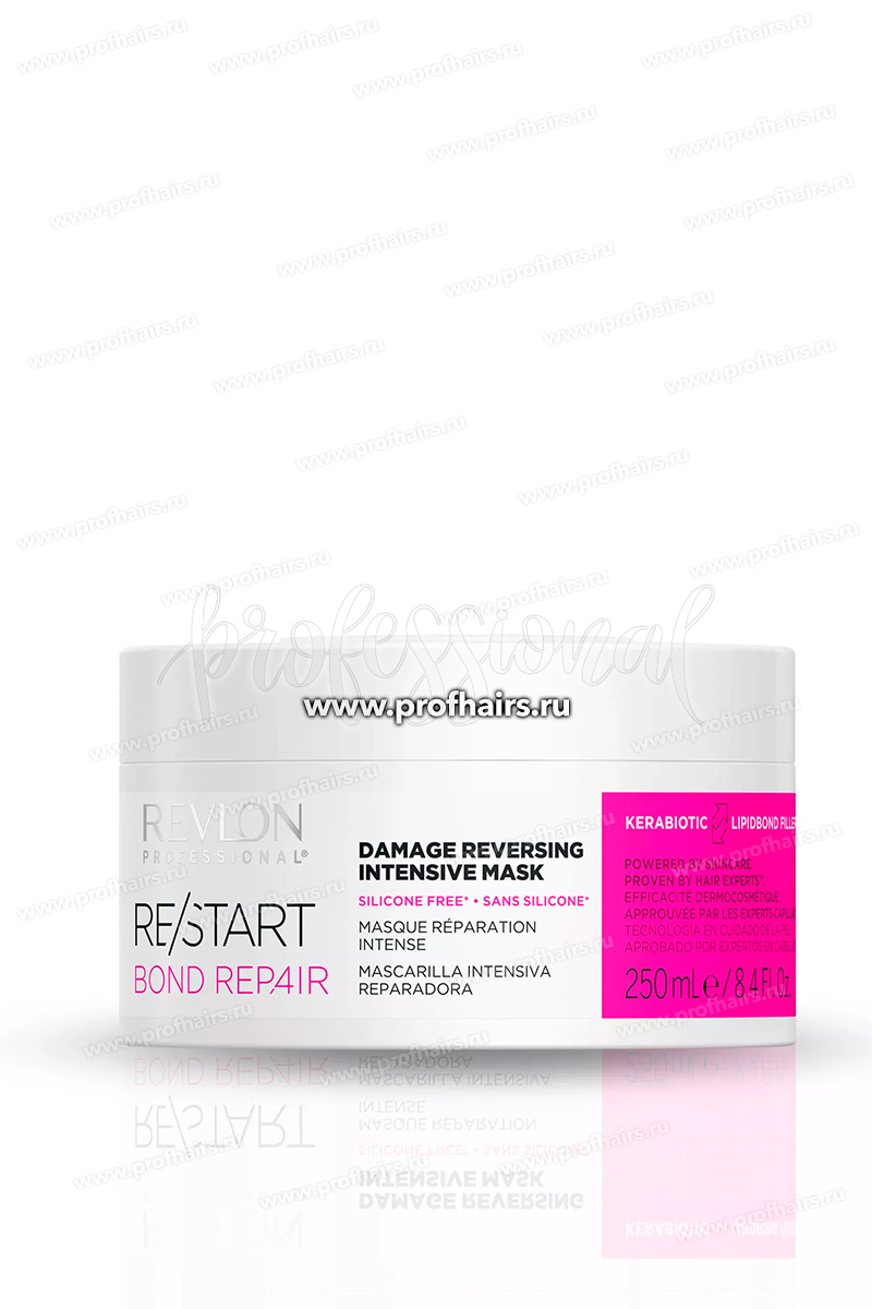 Revlon ReStart Bond Repair Damage Reversing Intensive Mask Липидная маска-бондинг для интенсивного восстановления волос по всей длине 250 мл.