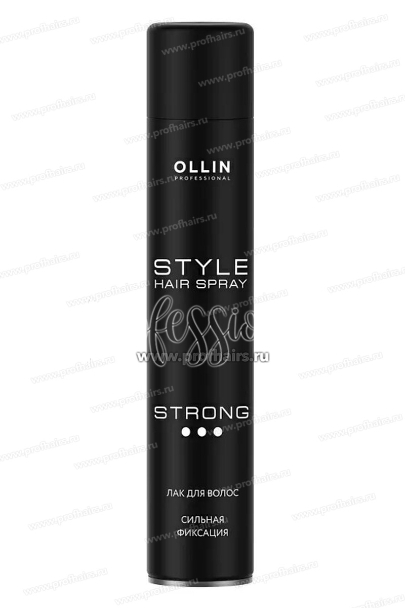 Ollin Style Лак для волос сильной фиксации 500 мл.