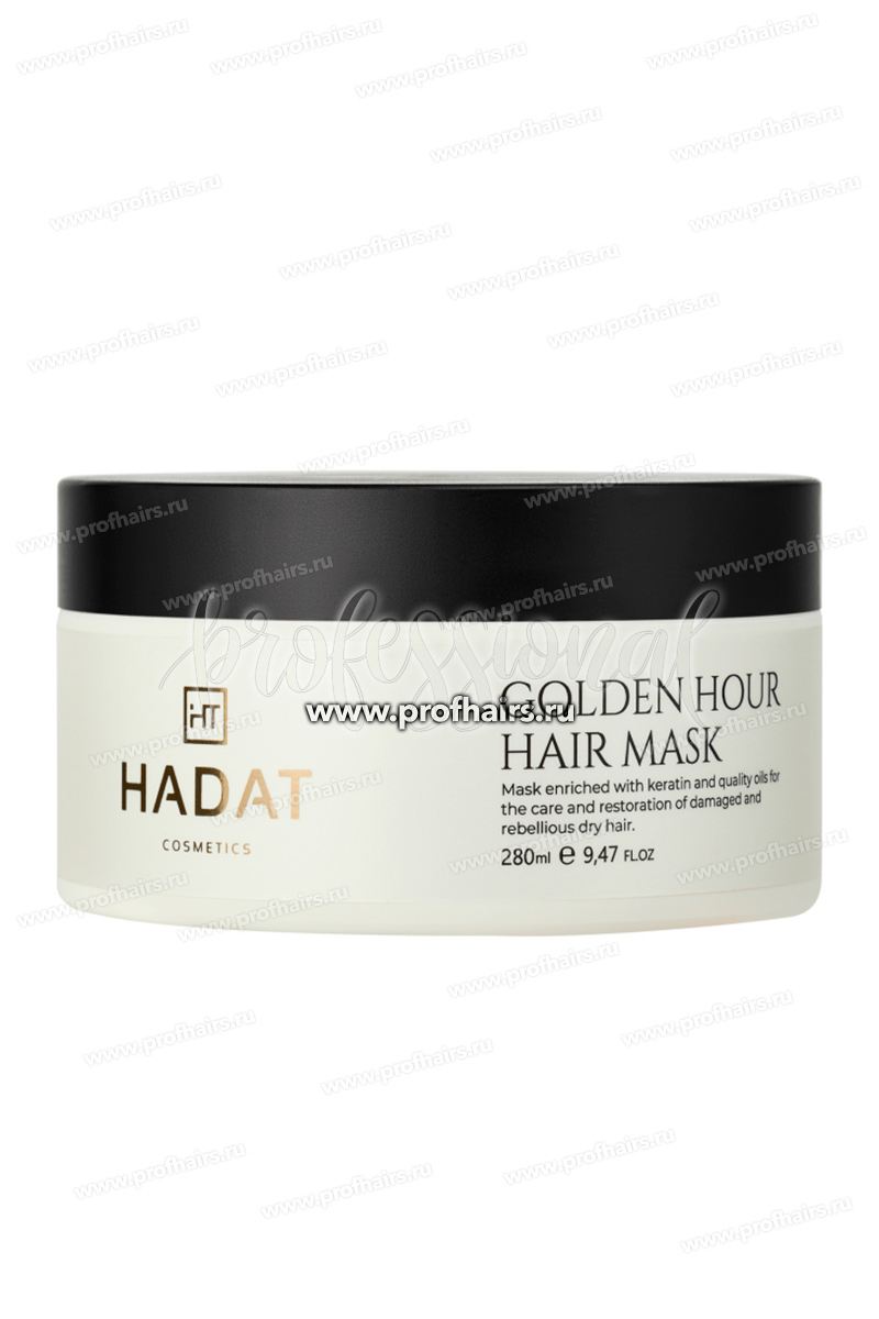 Hadat Cosmetics Golden Hour Hair Mask Восстанавливающая маска для волос 280 мл.
