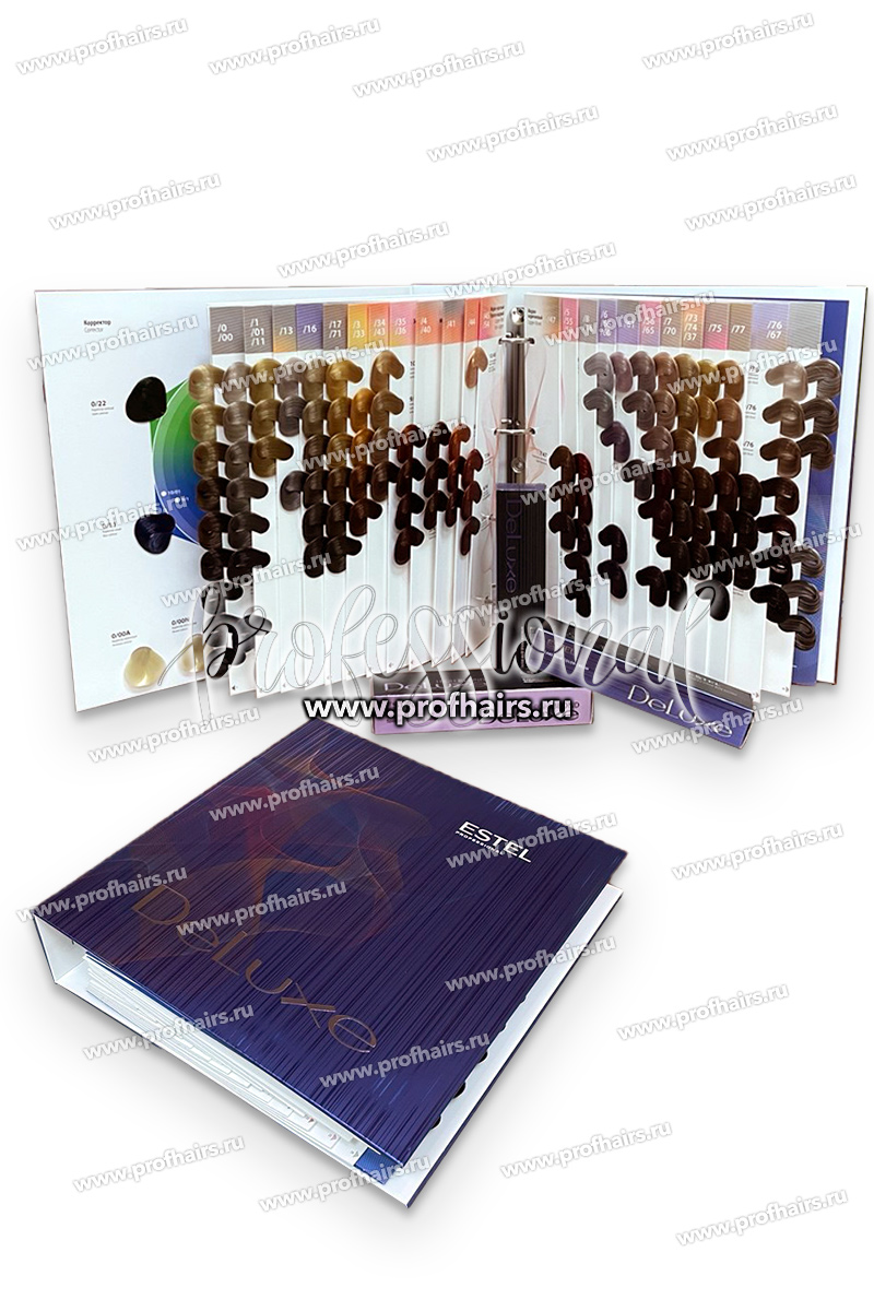 Палитра оттенков краски для волос Estel DeLuxe