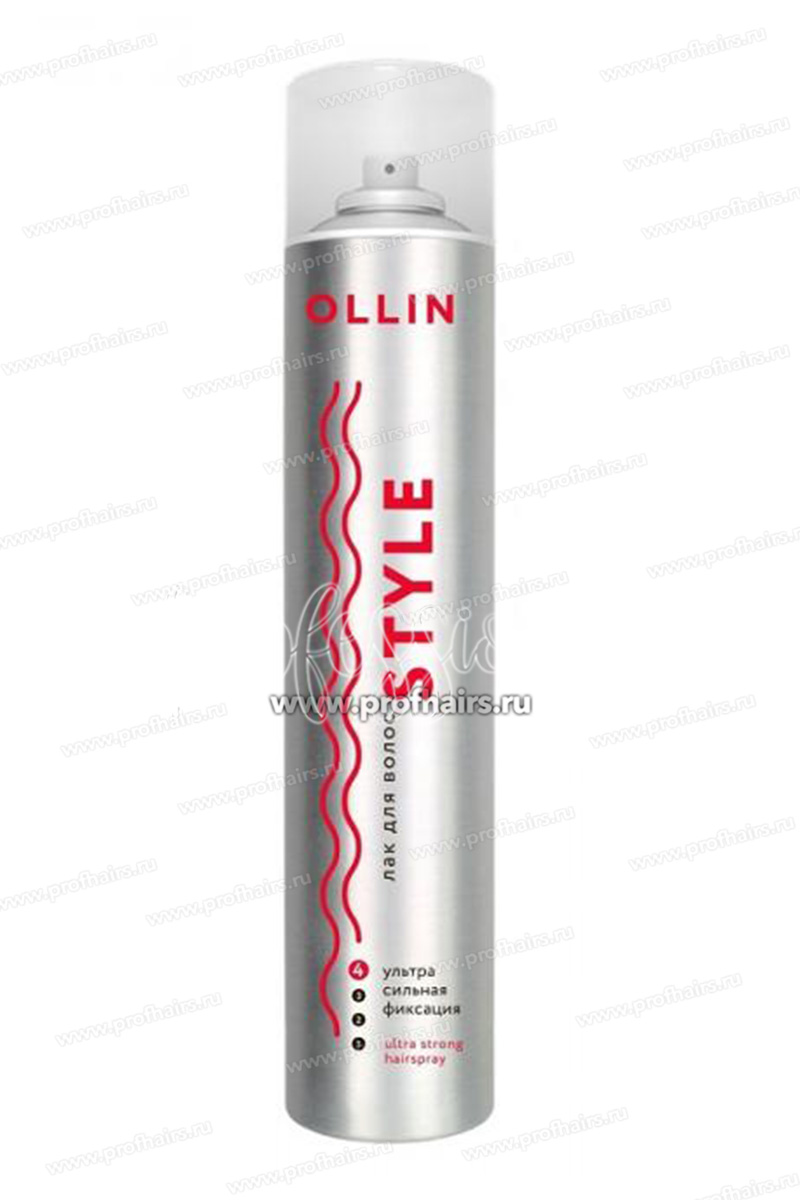 Ollin Style Лак для волос ультра сильной фиксации 450 мл.