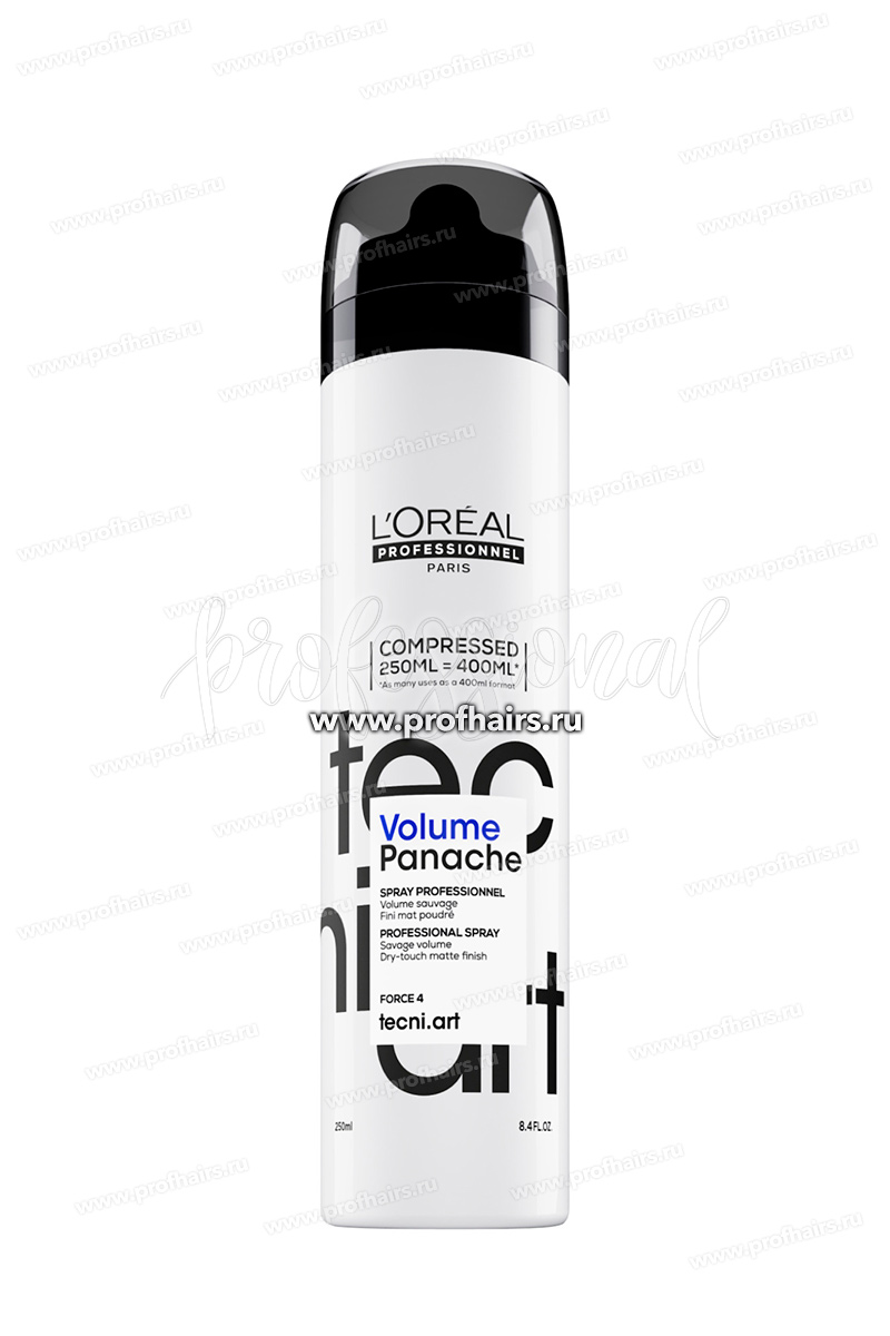 L'Oreal TecniArt Volume Panache Сухой спрей для объема с пудровой текстурой 250 мл.