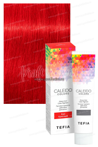 Tefia CALEIDO Colors Пигмент прямого действия для волос Красный 100 мл.