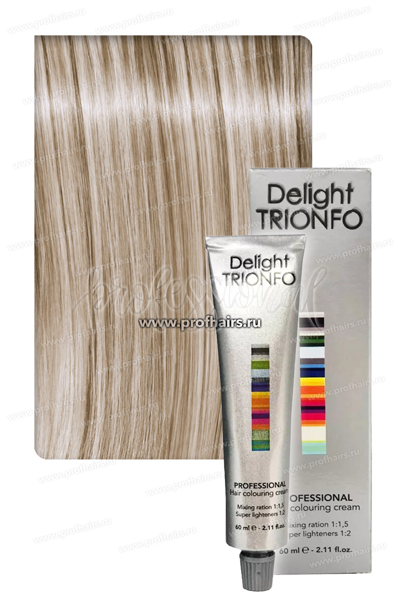 Constant Delight Trionfo Стойкая крем-краска для волос 10-69 Светлый блондин шоколадно-фиолетовый 60 мл.