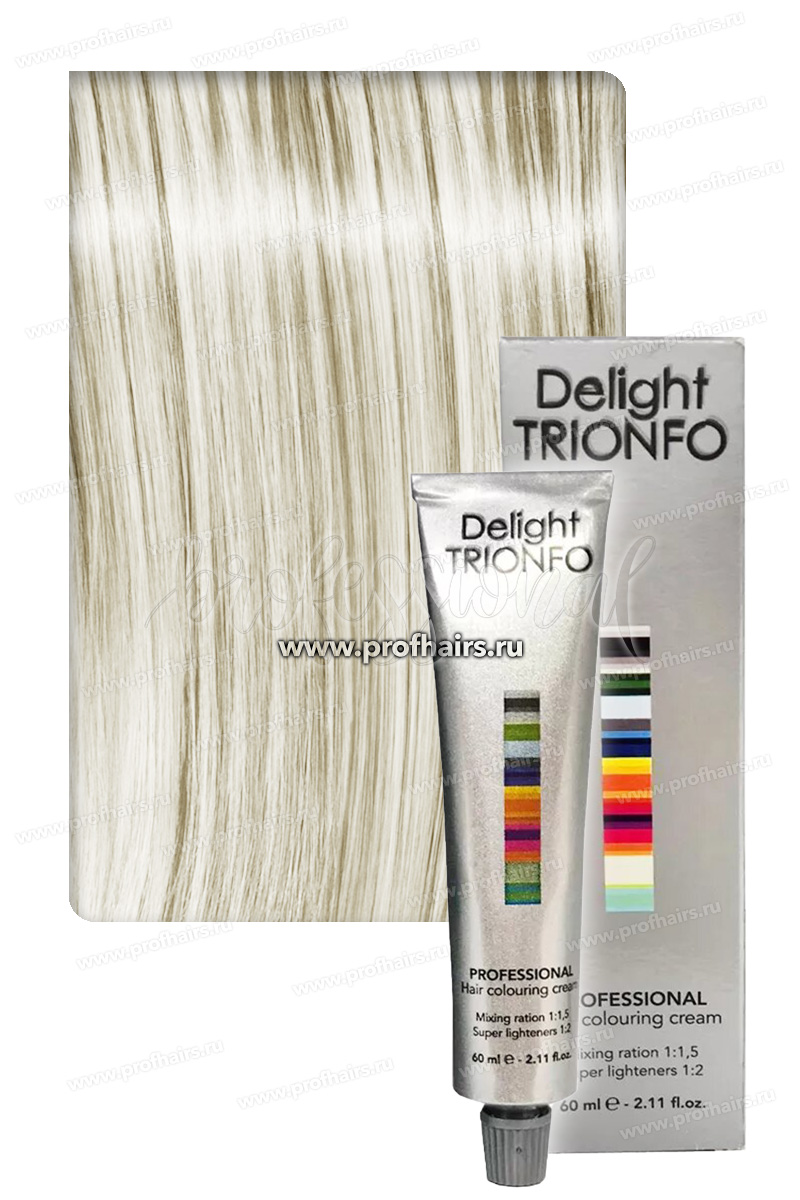 Constant Delight Trionfo Стойкая крем-краска для волос 12-11 Специальный блондин сандре-жемчужный 60 мл.