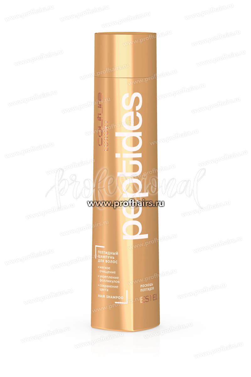 Estel Haute Couture Luxure Peptides Пептидный шампунь для волос 300 мл.