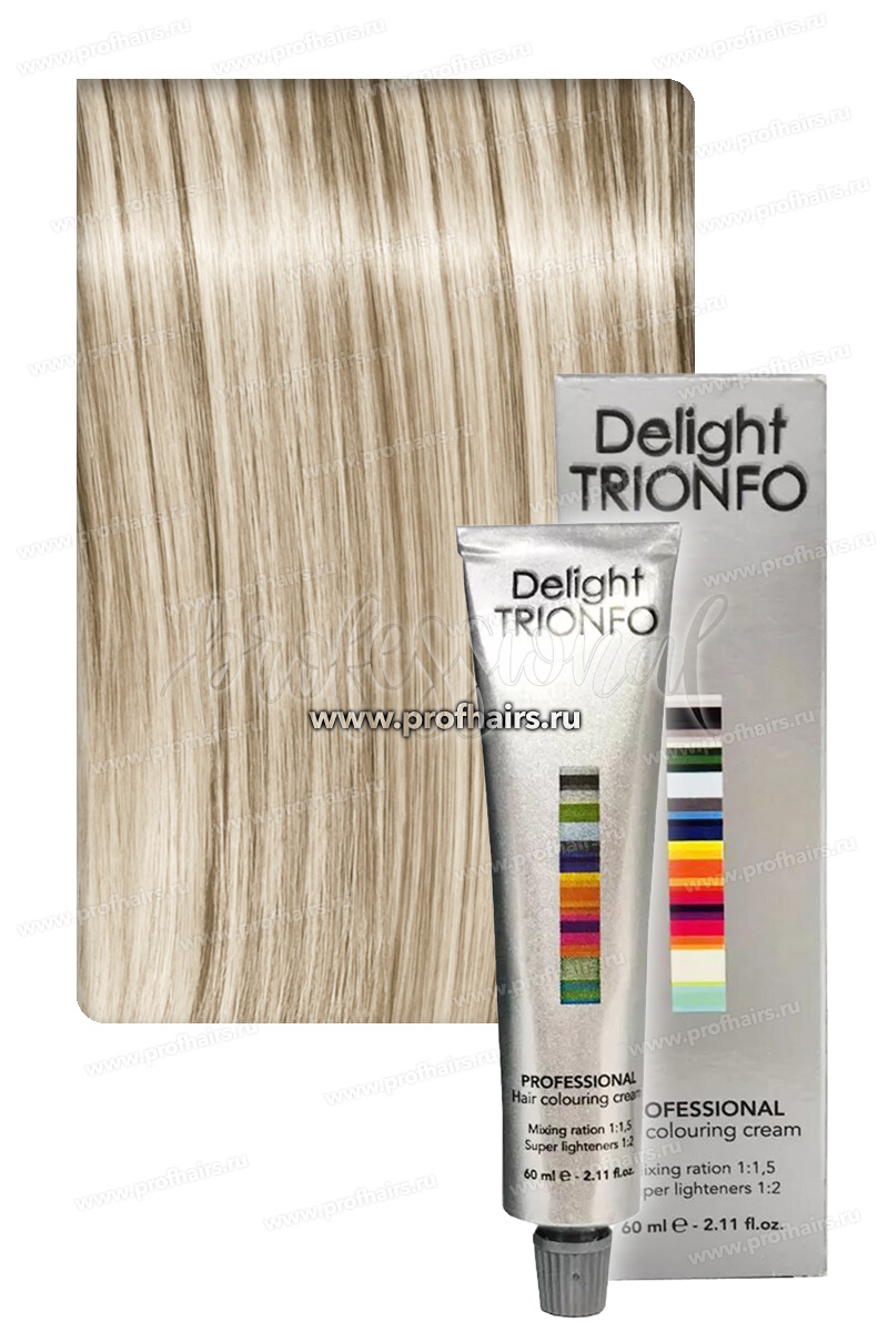 Constant Delight Trionfo Стойкая крем-краска для волос 12-2 Специальный блондин пепельный 60 мл.
