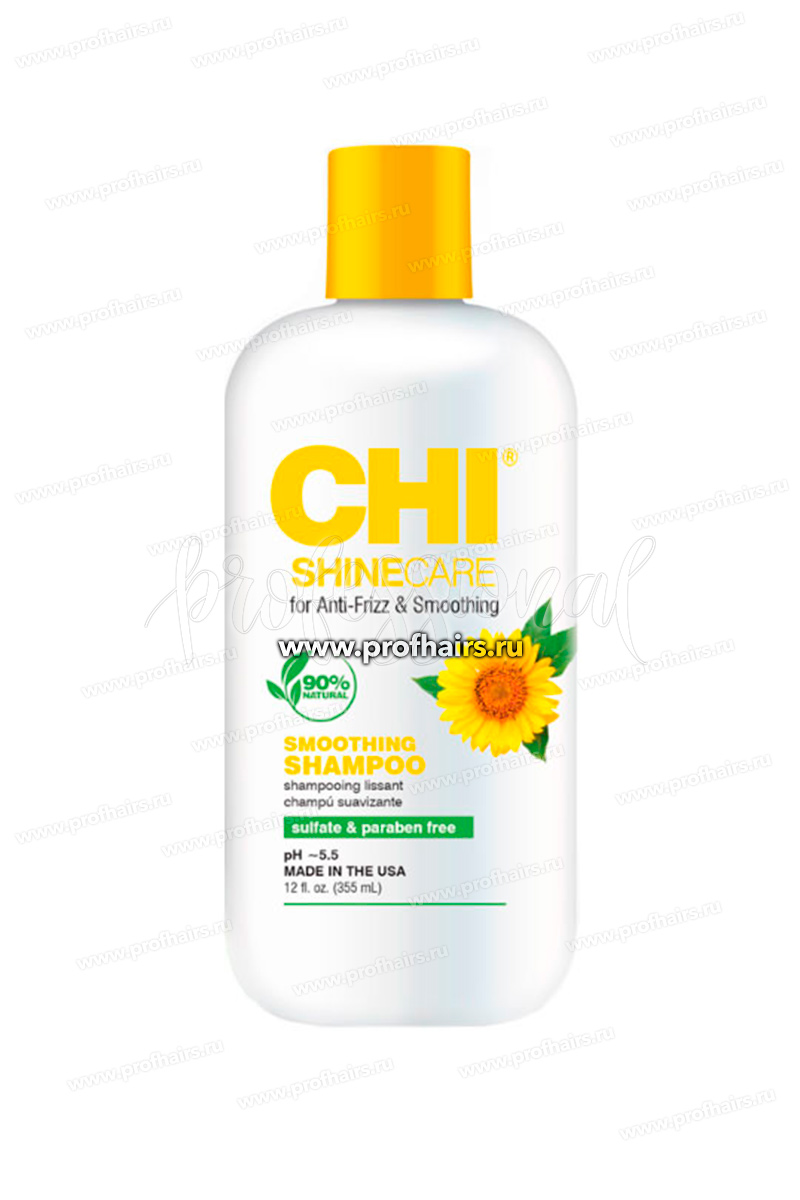 CHI ShineCare Разглаживающий шампунь для волос 355 мл.