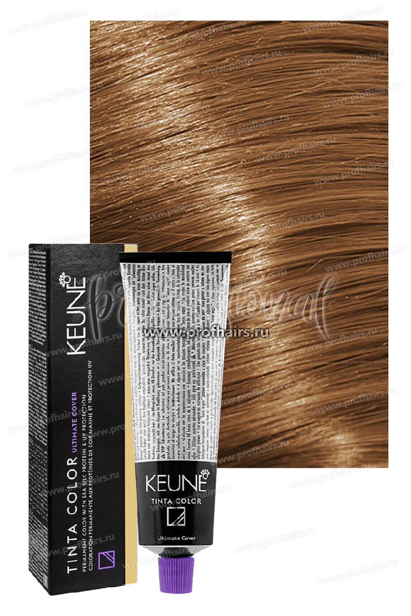 Keune Tinta color Ultimate Color Стойкая краска для волос 7.31 Блондин золотисто-пепельный 60 мл.