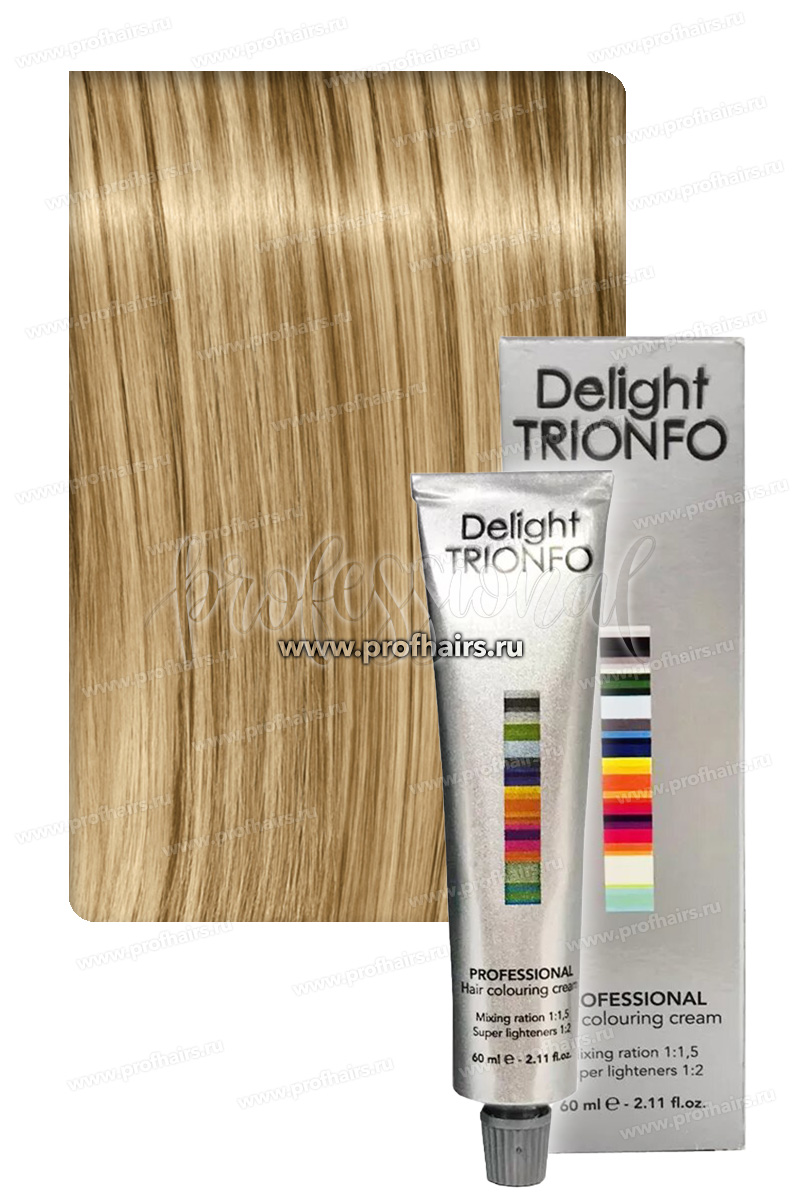 Constant Delight Trionfo Стойкая крем-краска для волос 10-0 Светлый блондин натуральный 60 мл.