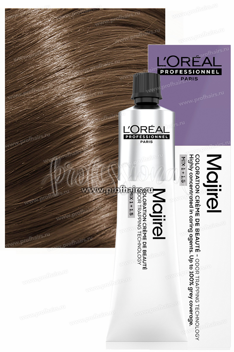 L'Oreal Majirel Краска для волос Мажирель 8.21 Светлый блондин перламутрово-пепельный 60 мл.