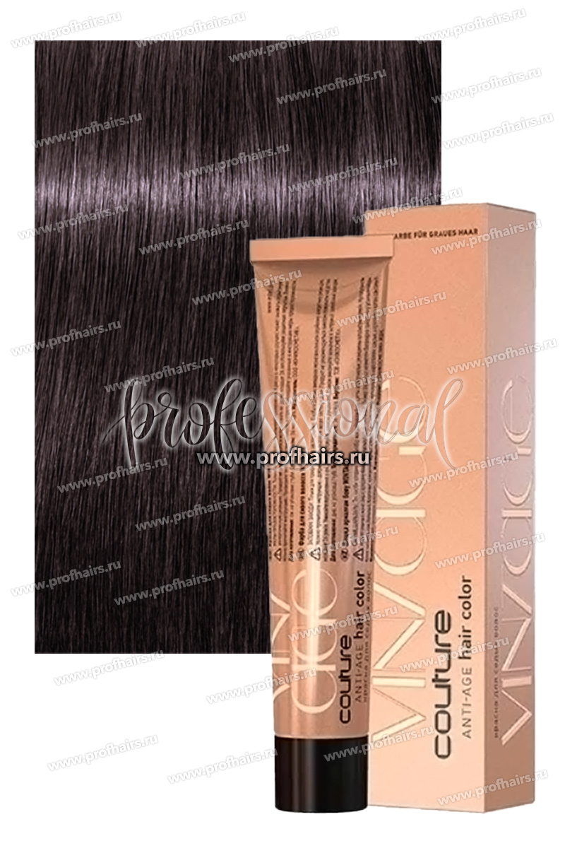 Estel Vintage Краска для седых волос 6/16 тёмно-русый пепельно-фиолетовый 60 мл.