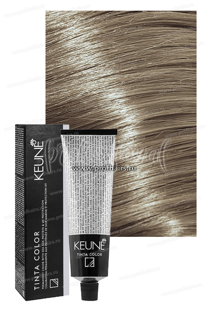 Keune Tinta color Стойкая краска для волос 8.19 Светлый блондин пепельно-матовый 60 мл.