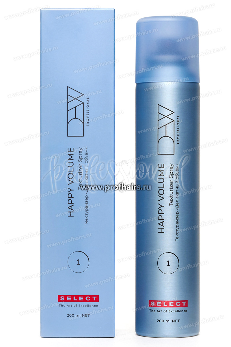 Dew Professional Select Happy Volume Текстурайзер "Деликатный объем" для волос в коробке 200 мл.