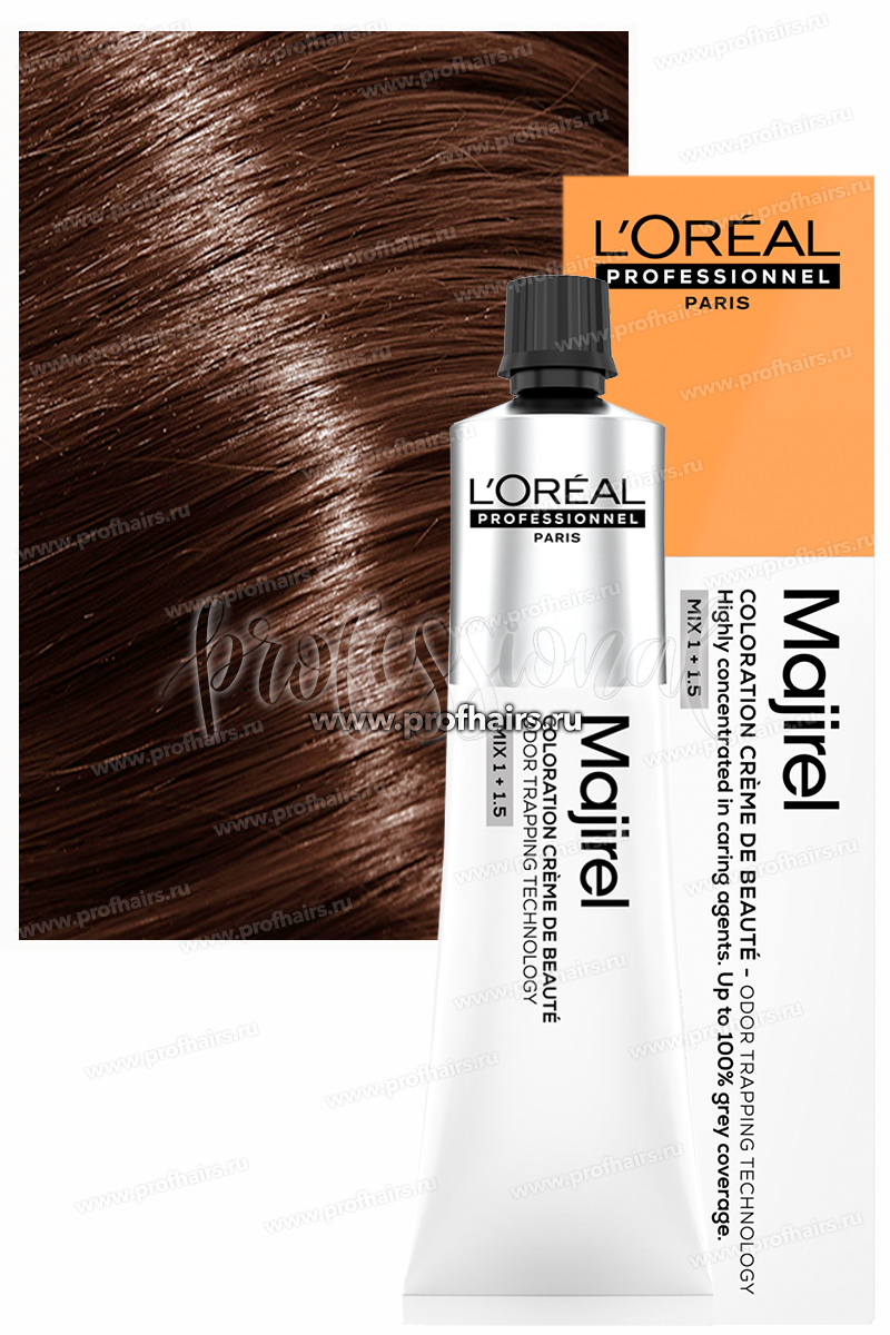 L'Oreal Majirel Мажирель 6-34 Темный блондин золотистый медный 60 мл.