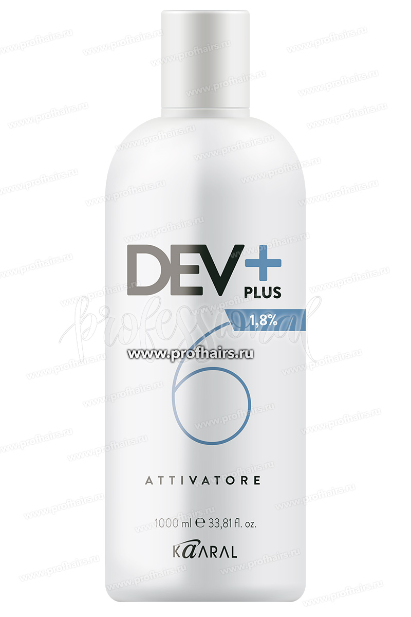 Kaaral Dev Pluse Окисляющая эмульсия 6 volume (1,8%) 1000 мл.