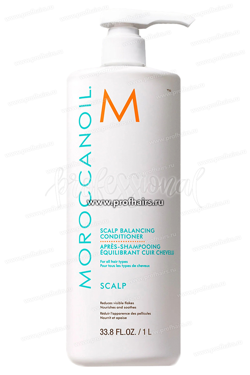 MoroccanOil Scalp Balancing Питательный кондиционер для сухой и жирной кожи головы 1000 мл.