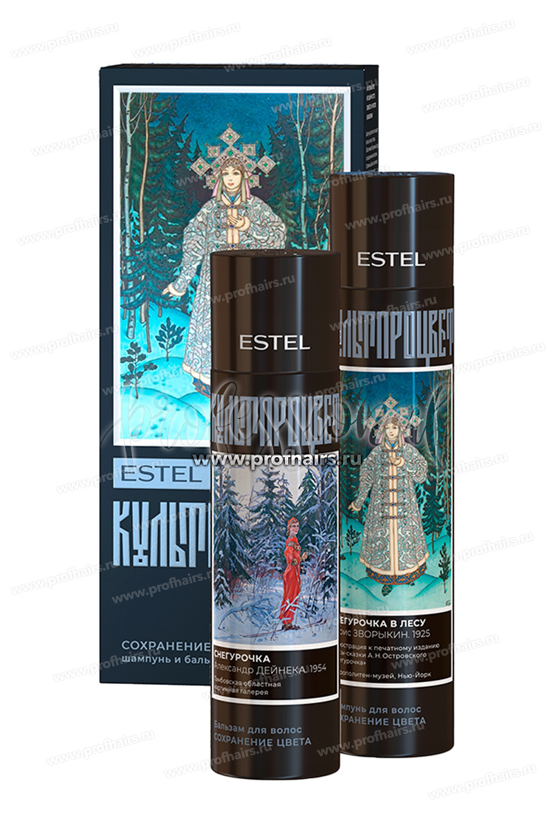 Estel КУЛЬТПРОЦВЕТ Набор: «ЗВОРЫКИН.ДЕЙНЕКА» Шампунь «ЗВОРЫКИН» 300 мл.+Бальзам «ДЕЙНЕКА» 250 мл.