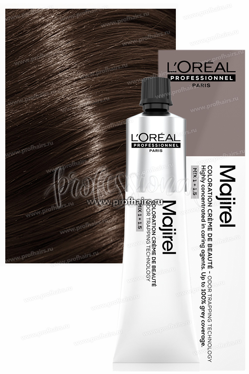 L'Oreal Majirel 5.18 Светлый шатен пепельный мокка 60 мл.