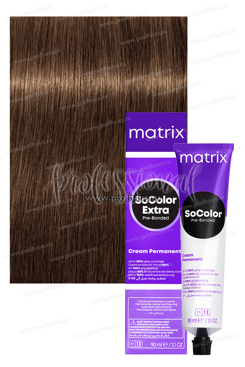 Matrix SoColor Pre-Bonded 507N/7.00 Блондин 90 мл.