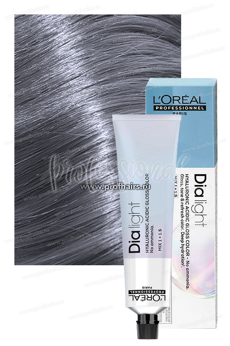 L'Oreal Dia Light Краска для волос 8.11 Светлый блондин глубокий пепельный 60 мл.
