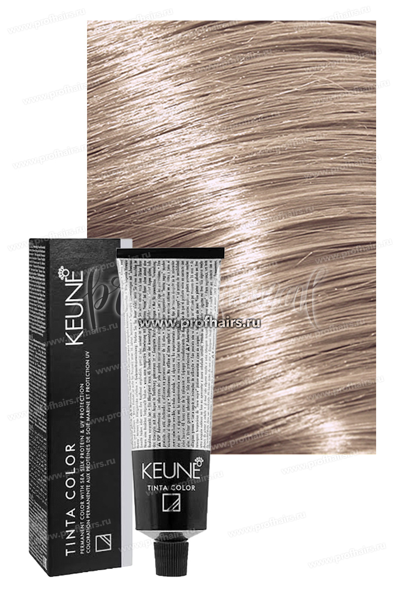 Keune Tinta color Стойкая краска для волос 9.1 Очень светлый блондин пепельный 60 мл.