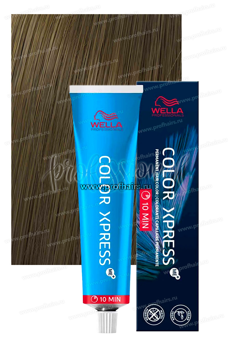 Wella Color Xpress Перманентная краска для волос 5/ Светло-коричневый натуральный 60 мл.