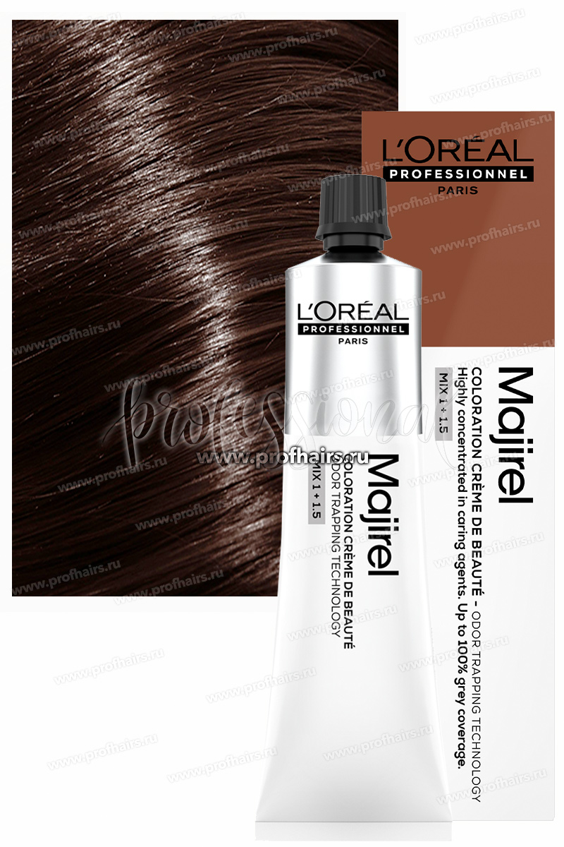 L'Oreal Majirel 5.32 Светлый шатен золотисто-перламутровый 60 мл.
