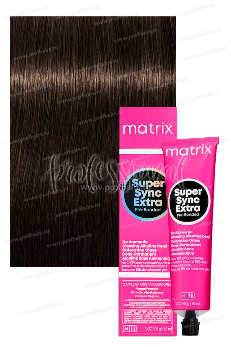 Matrix Super Sync Pre-Bonded Extra 6NN/6.00 Темный блондин Глубокий натуральный 90 мл.