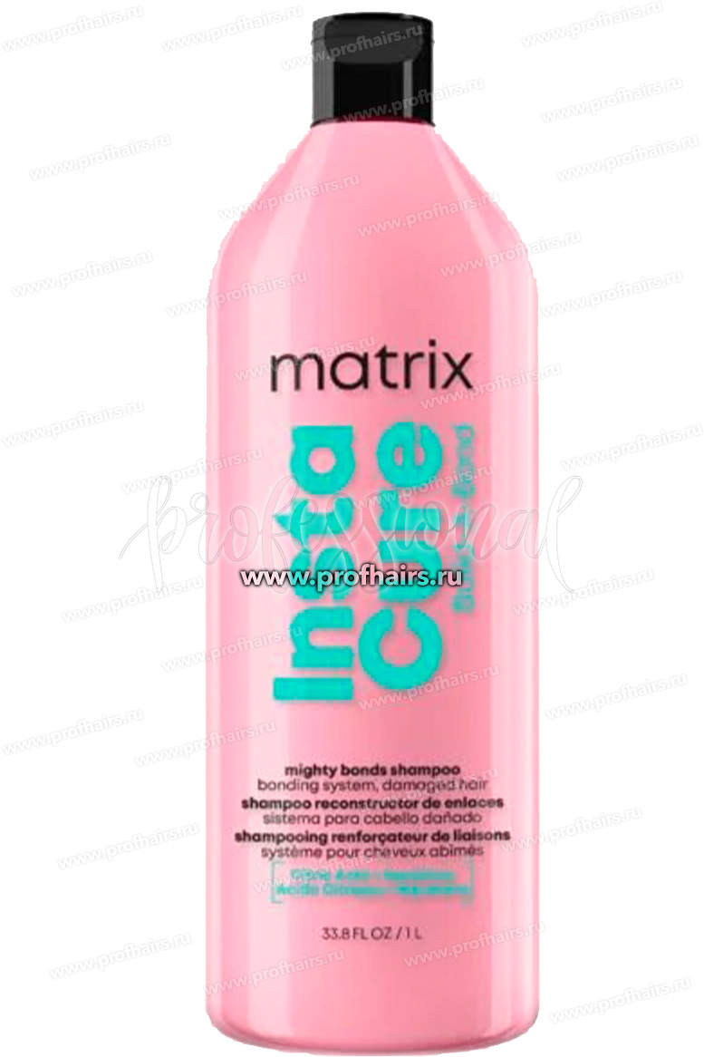 Matrix Total Results Instacure Build-A-Bond Бессульфатный шампунь для восстановления поврежденных волос 1000 мл.
