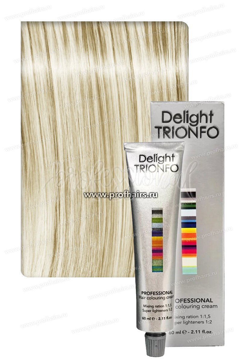 Constant Delight Trionfo Стойкая крем-краска для волос 12-1 Специальный блондин сандре 60 мл.