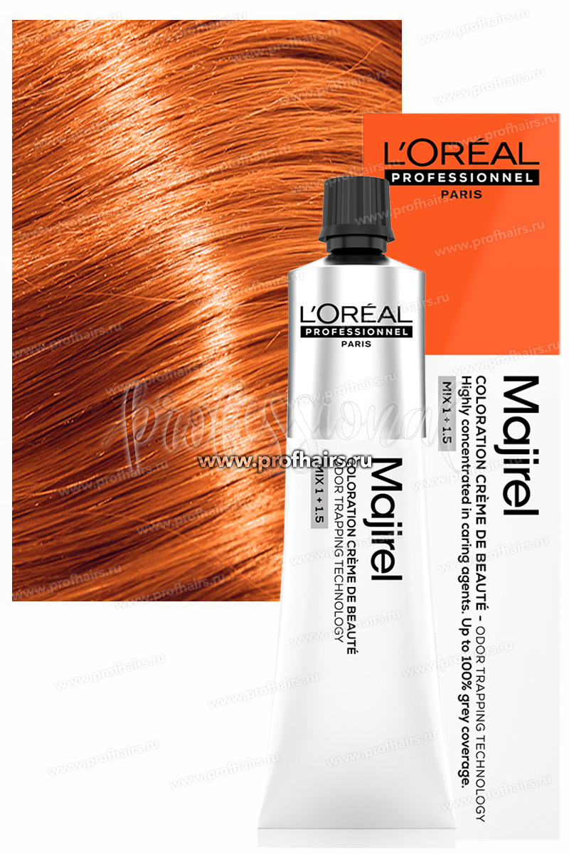 L'Oreal Majirel 8.43 Светлый блондин медно-золотистый 60 мл.
