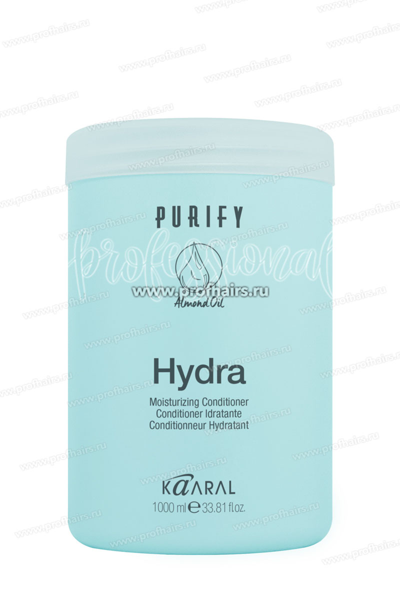 Kaaral Purify Hydra Увлажняющий кондиционер для сухих волос 1000 мл.