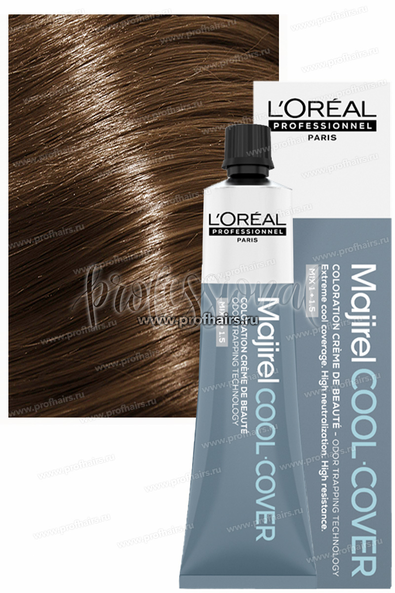 Loreal Majirel Cool Cover СС 6 Темный блондин Краска для волос 60 мл.