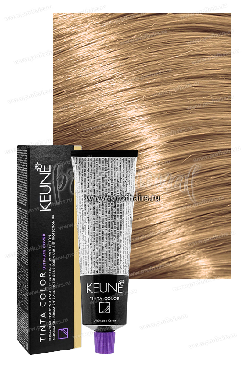 Keune Tinta color Ultimate Color Стойкая краска для волос 9.31 Очень светлый блондин золотисто-пепельный 60 мл.