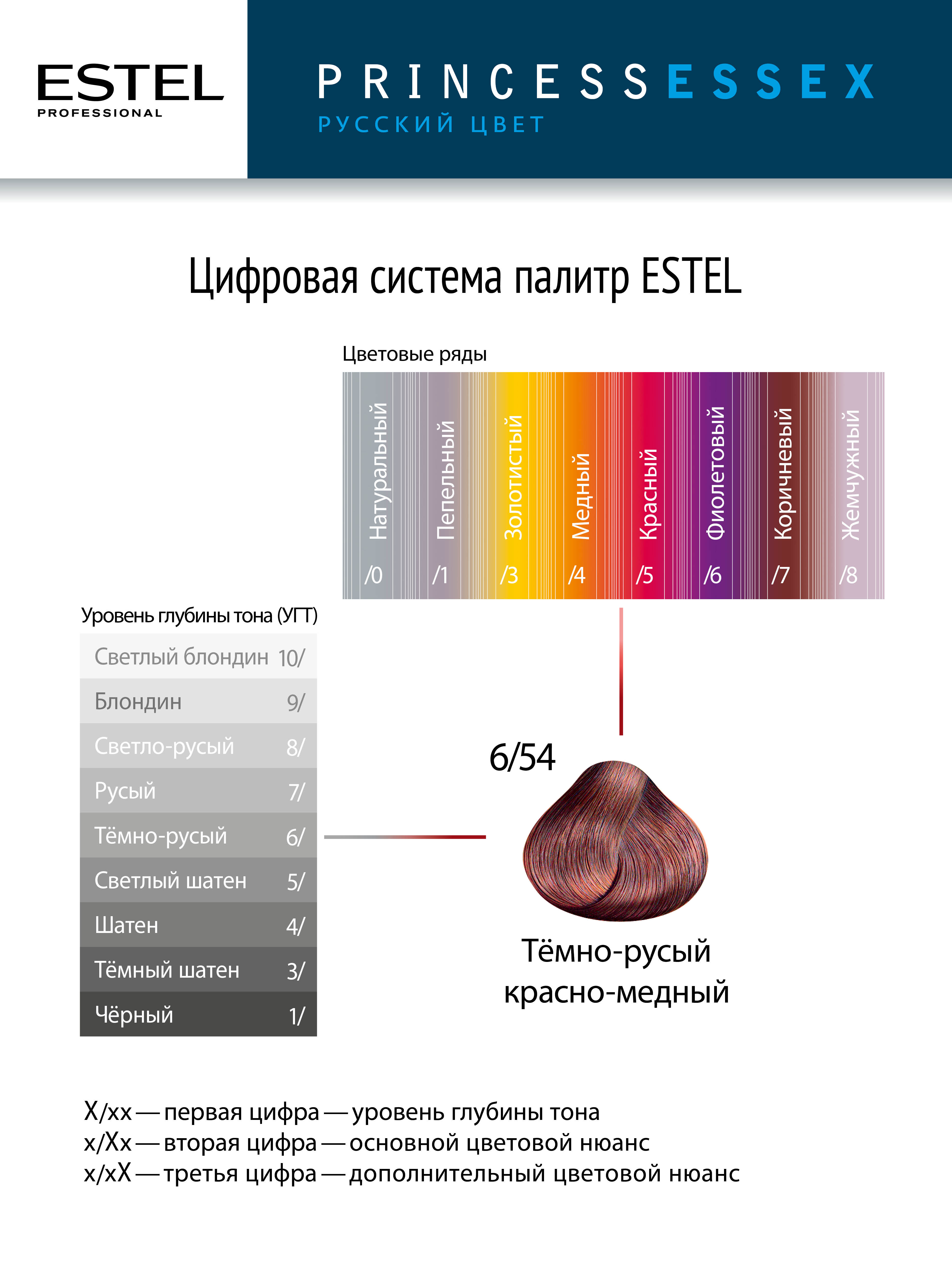 Estel Princess Essex ExtraRed 66/43 Динамичная сальса